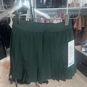 Lululemon Athletica Forest Green Skirt